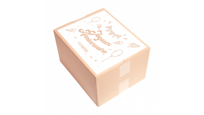 Une Box anniversaire spécialement pour vous. 