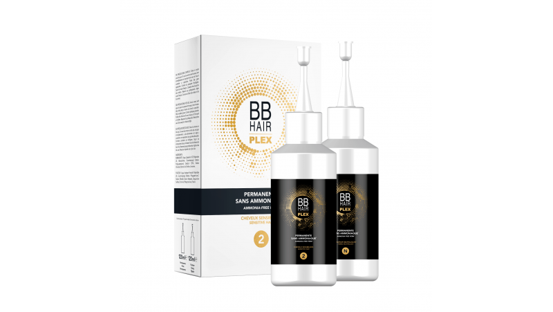 Kit de permanente sans ammoniaque BBHair plex n°2 cheveux sensibilisé