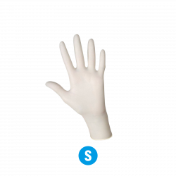 Gants taille S en vinyle - Boîte de 100