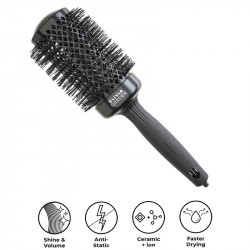 Brosse Expert Blowout Shine Noire diamètre 55mm