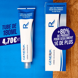 Tubes de 180ml de coloration d'oxydation