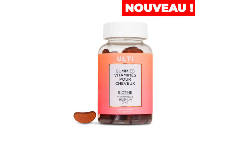 ULTI Gummies Vitaminés pour cheveux