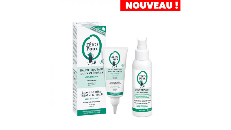 1 Baume acheté - 1 Spray répulsif à -50%